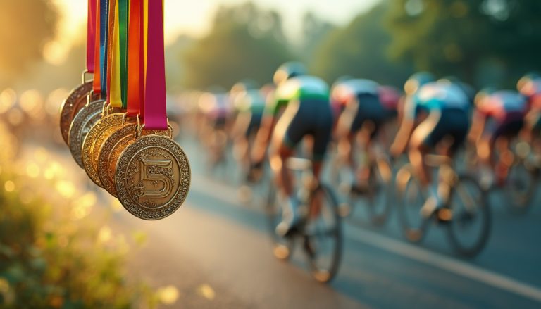 découvrez l'importance des médailles de cyclisme sur route, symboles d'excellence sportive. explorez leur histoire, leur design unique et l'impact qu'elles ont sur les athlètes et les passionnés de ce sport. plongez dans cet univers de compétition et de reconnaissance au sein du cyclisme.